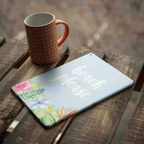 Beach Please iPad Skins