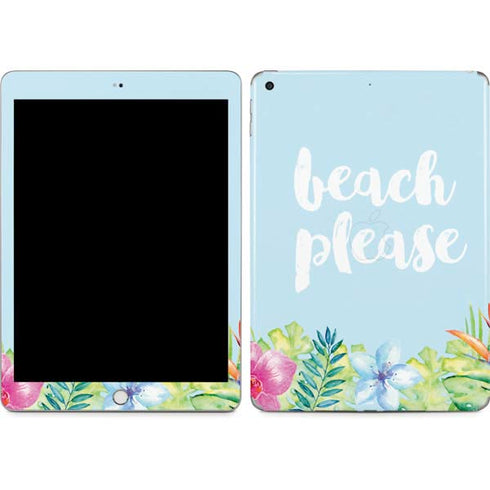 Beach Please Apple iPad Skin