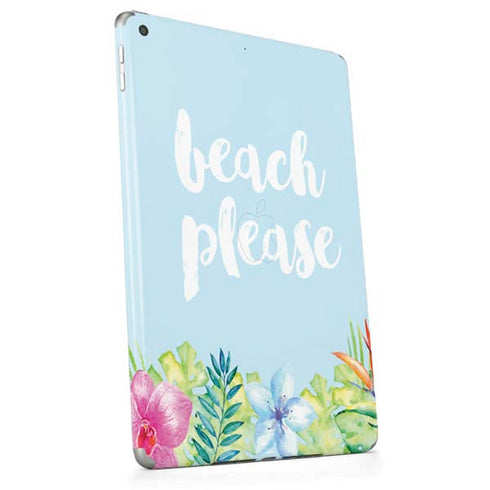 Beach Please Apple iPad Skin