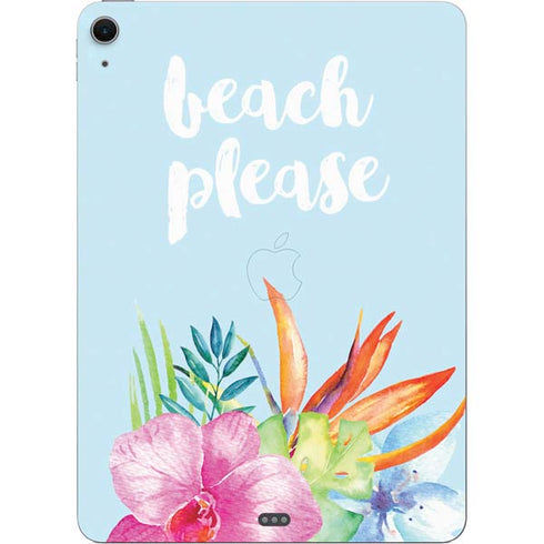 Beach Please Apple iPad Air Skin