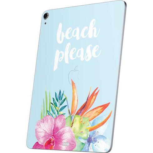 Beach Please Apple iPad Air Skin