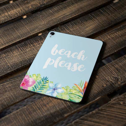 Beach Please Apple iPad Pro Skin