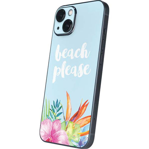 Beach Please iPhone Skins
