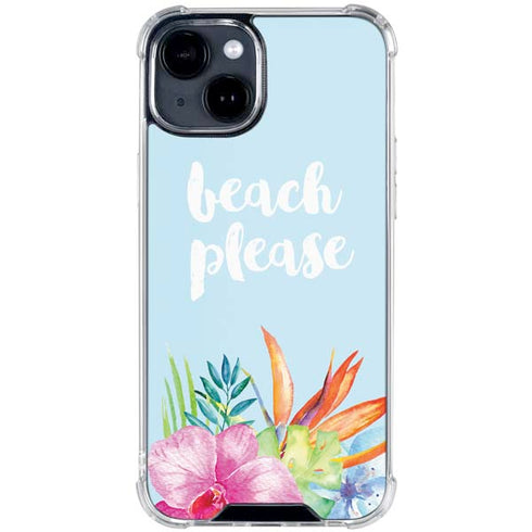 Beach Please iPhone 15 Clear Case