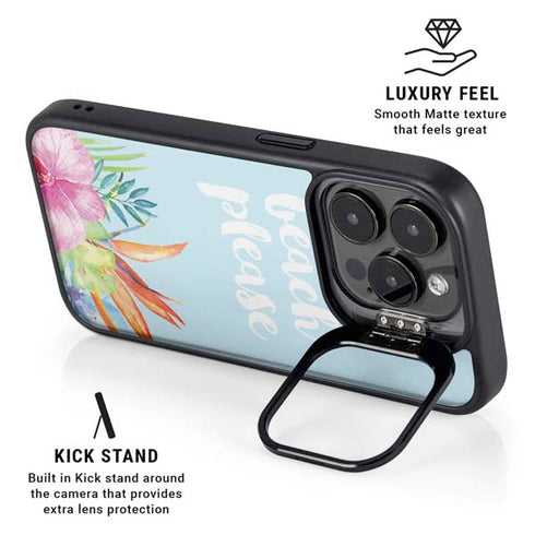 Beach Please iPhone 15 Pro Max Kickstand Case