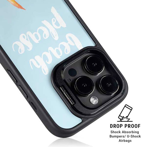 Beach Please iPhone 15 Pro Max Kickstand Case