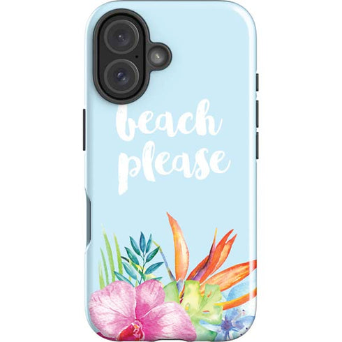 Beach Please iPhone 16 Impact Case