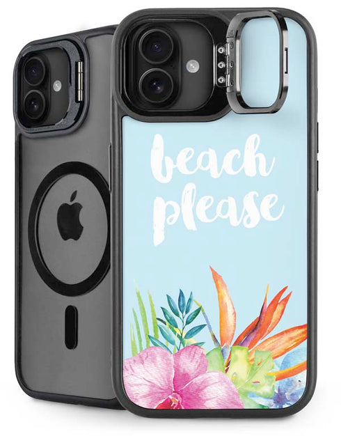 Beach Please iPhone 16 Plus Kickstand Case