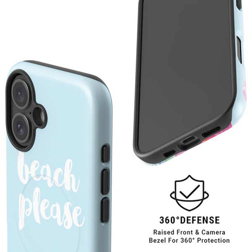 Beach Please iPhone 16 Plus Magsafe Impact Case
