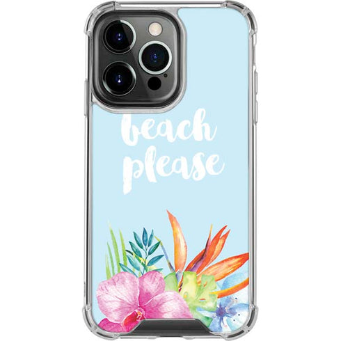 Beach Please iPhone 16 Pro Max Clear Case