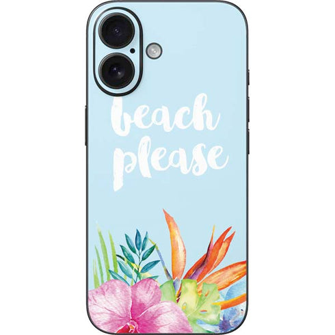 Beach Please iPhone 16 Skin