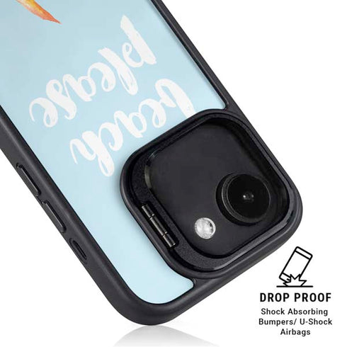 Beach Please iPhone 16e Kickstand Case