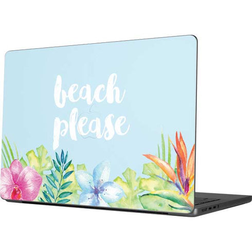 Beach Please Apple MacBook Pro 14-inch Skin