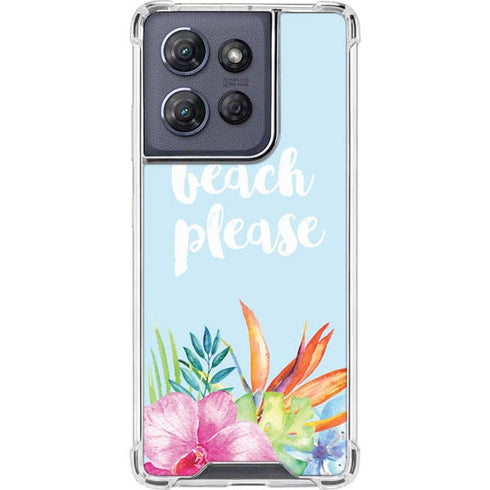 Beach Please Moto G 5G (2025) Clear Case