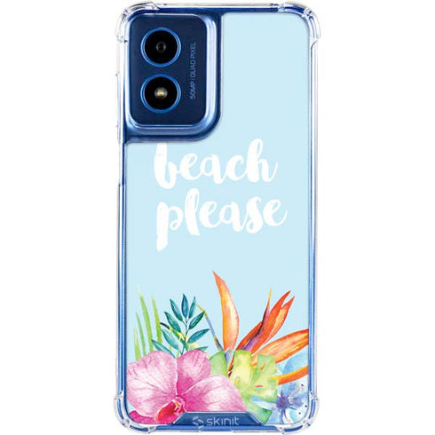 Beach Please Moto G 5G (2024) Clear Case
