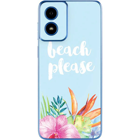Beach Please Moto G Play 4G (2024) Skin