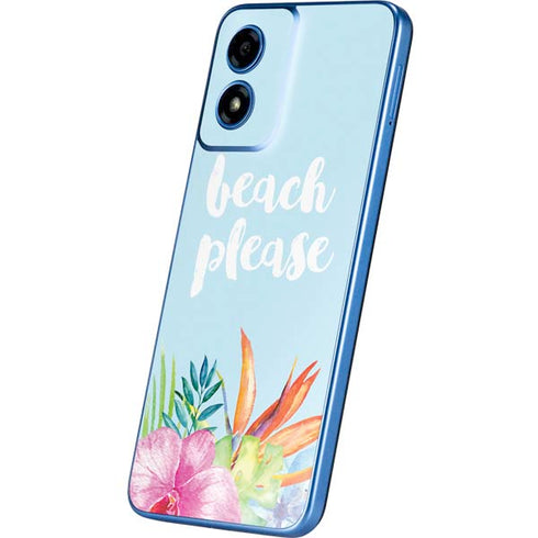 Beach Please Moto G Play 4G (2024) Skin