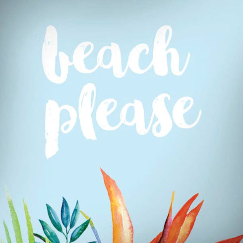 Beach Please Moto G6 Skin