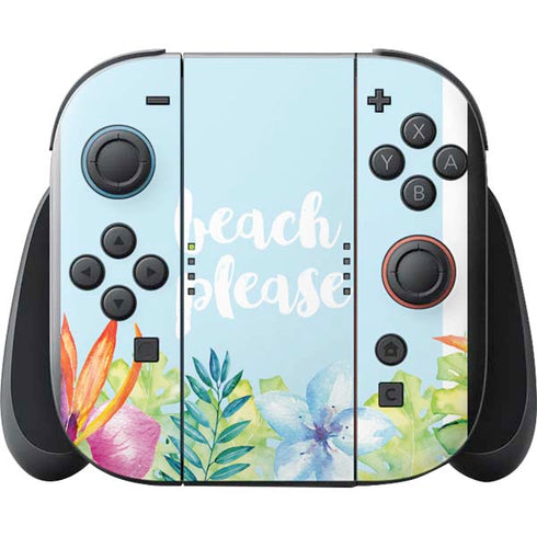 Beach Please Nintendo Switch 2 (2025) with Joy-Con Skin