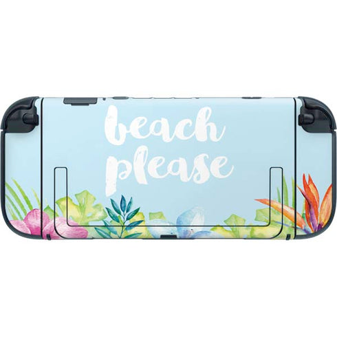 Beach Please Nintendo Switch 2 (2025) with Joy-Con Skin