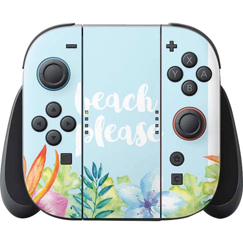 Beach Please Nintendo Switch 2 (2025) Joy-Con Controller Skin