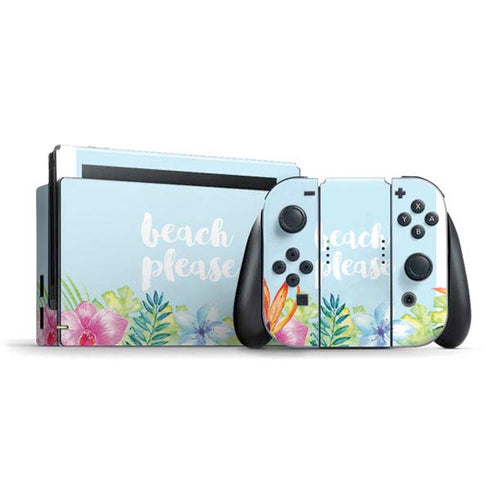 Beach Please Nintendo Skins