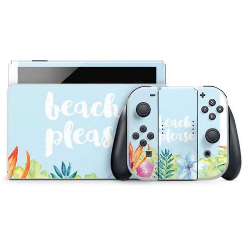 Beach Please Nintendo Skins