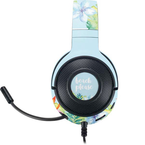 Beach Please Razer Kraken X Skin