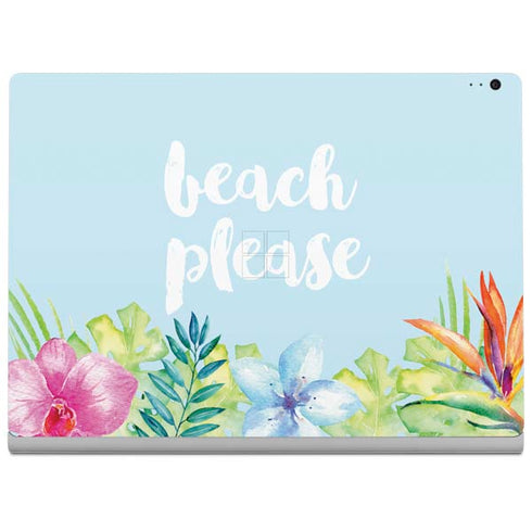 Beach Please Surface Book 2 15in Skin