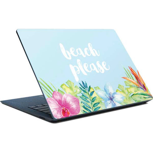 Beach Please Surface Laptop Skin