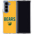 Baylor University Bears Galaxy Z Fold5 5G Clear Case
