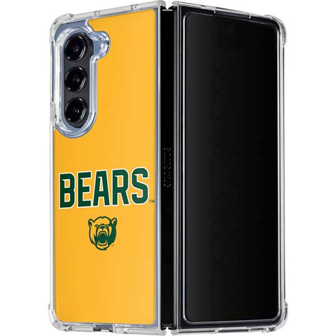 Baylor University Bears Galaxy Z Fold5 5G Clear Case