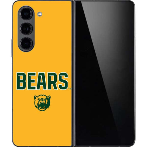 Baylor University Bears Galaxy Z Fold5 5G Skin