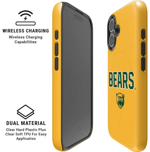 Baylor University Bears iPhone 16 Plus Magsafe Impact Case