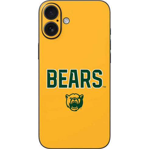 Baylor University Bears iPhone 16 Plus Skin