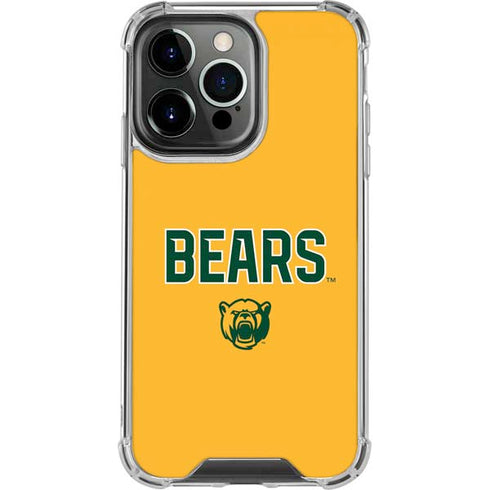 Baylor University Bears iPhone 16 Pro Max Clear Case