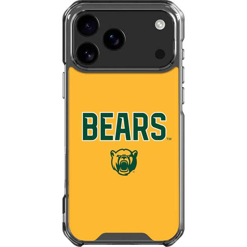 Baylor University Bears iPhone 18 Pro Max Clear Case