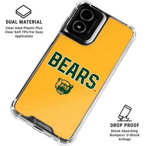 Baylor University Bears Moto G Power 5G (2024) Clear Case