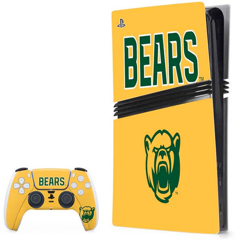 Baylor University Bears PS5 Pro Bundle Skin