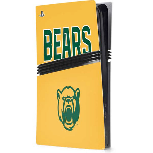 Baylor University Bears PS5 Pro Console Skin