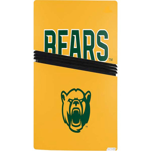 Baylor University Bears PS5 Pro Console Skin
