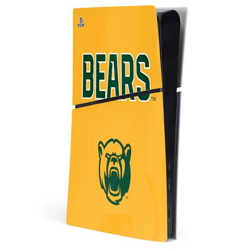 Baylor University Bears PS5 Slim Digital Edition Console Skin
