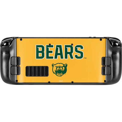 Baylor University Bears Steam Deck Handheld Gaming Computer Skin