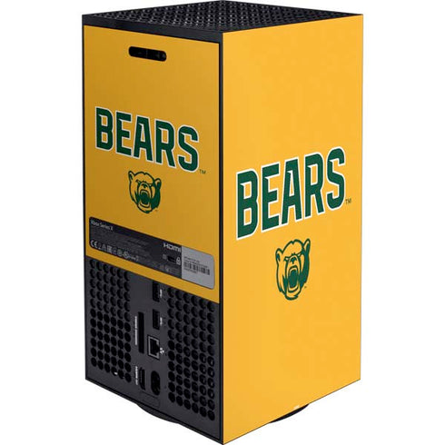 Baylor University Bears Xbox Series X Bundle Skin