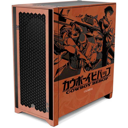 Cowboy Bebop Bebop Crew Corsair 4000D Tempered Glass Mid-Tower ATX Case Skin
