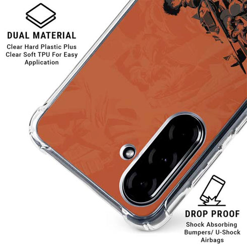 Cowboy Bebop Bebop Crew Galaxy A36 5G Clear Case