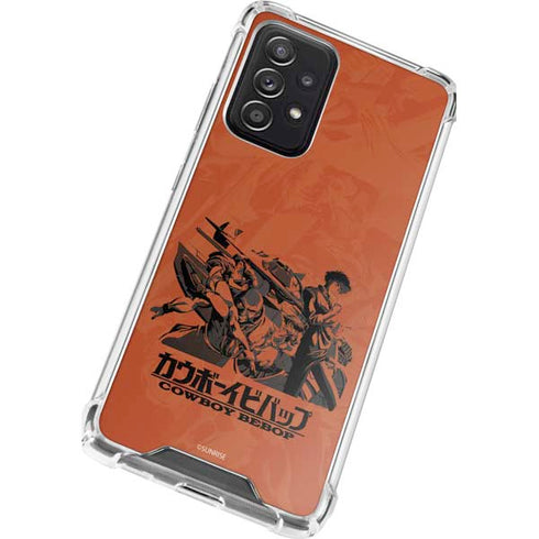 Cowboy Bebop Bebop Crew Galaxy A72 5G Clear Case