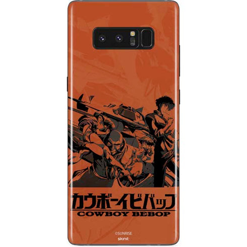 Cowboy Bebop Bebop Crew Galaxy Note 8 Skin