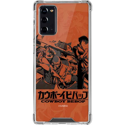 Cowboy Bebop Bebop Crew Galaxy Note20 5G Clear Case