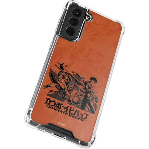 Cowboy Bebop Bebop Crew Galaxy S21 FE Clear Case